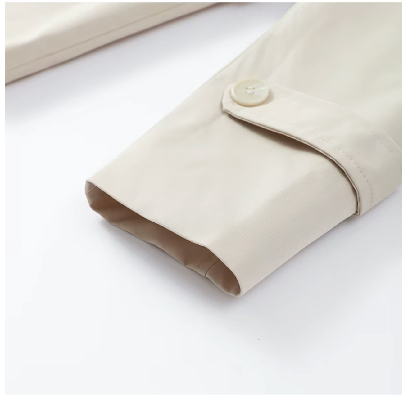 Trench Court Ceinturé - Khaki
