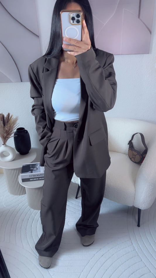 Pantalon a pince MOCCA