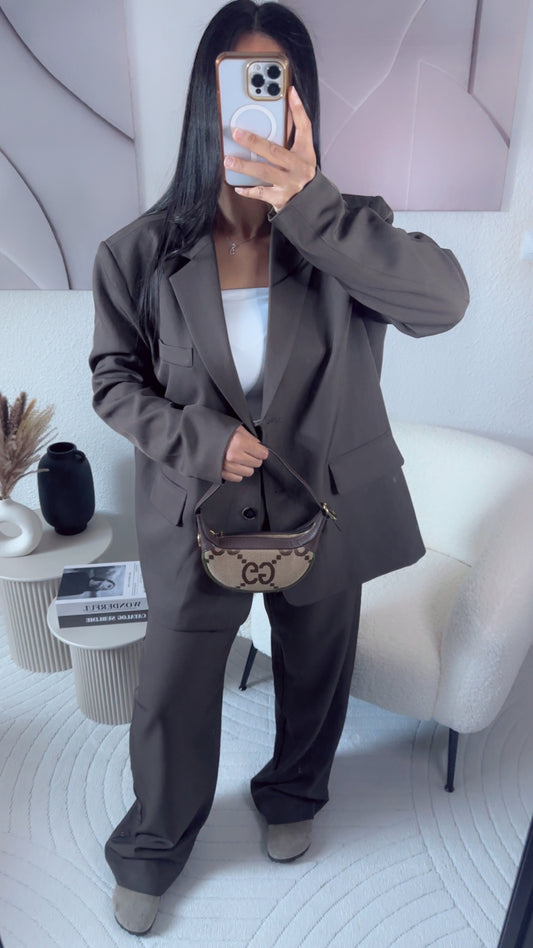 Pantalon a pince MOCCA